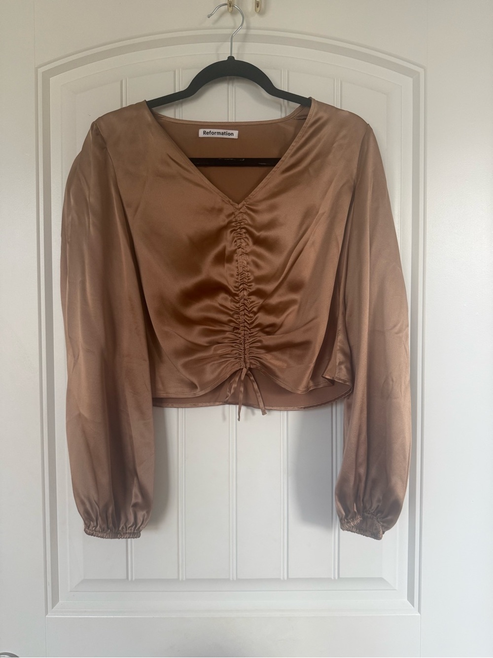 Reformation 100% Silk Top - Picture 2 of 4